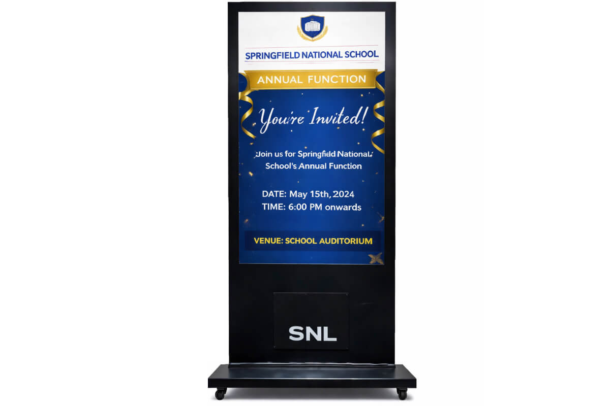 digital signage display price in India