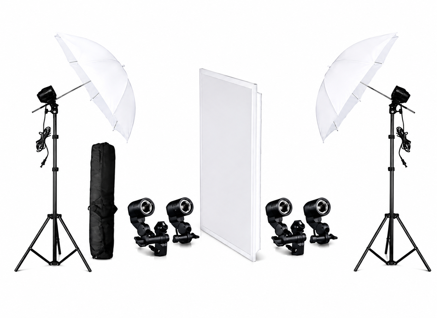 Softbox LED lighting rig