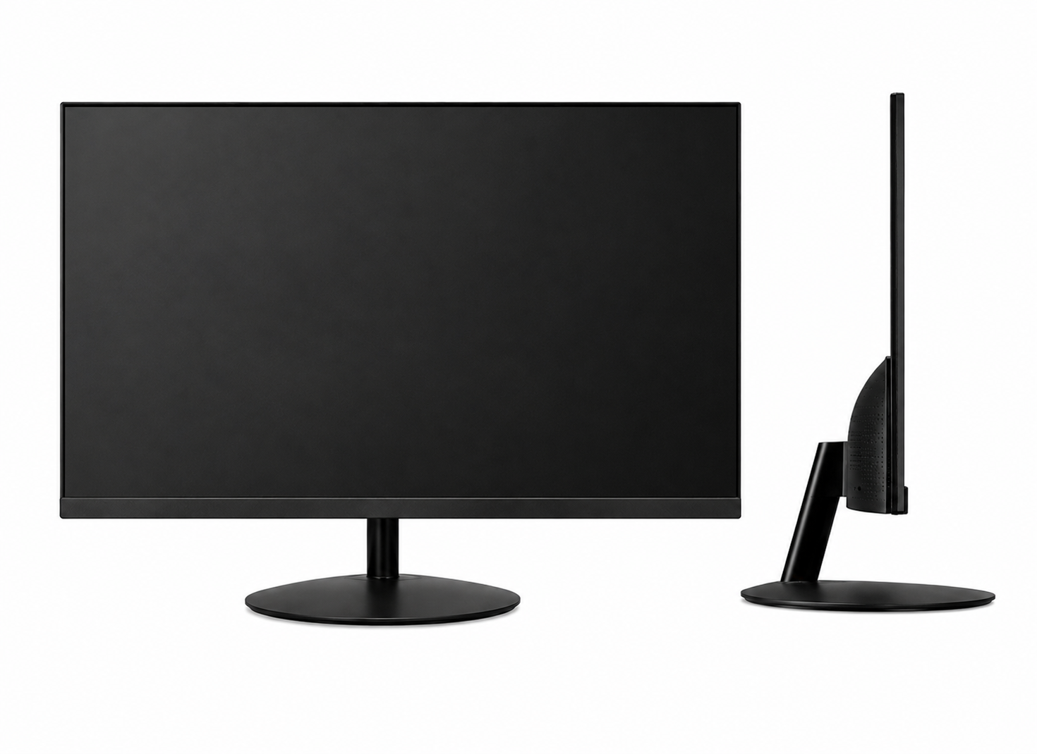 Secondary desk monitor for the presenter