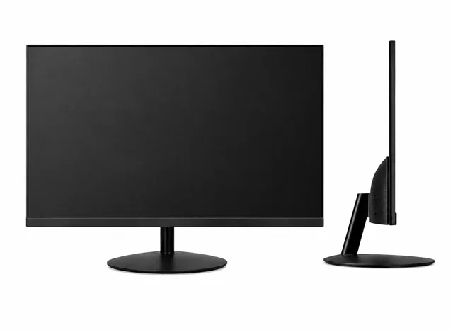 Secondary monitor at the teacher's desk